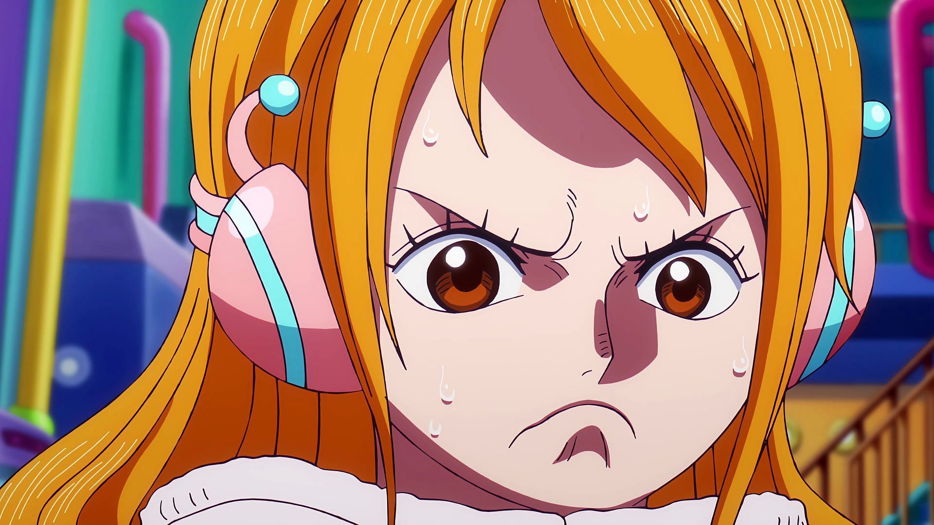 Nami as seen in the One Piece anime (Image via Toei Animation)