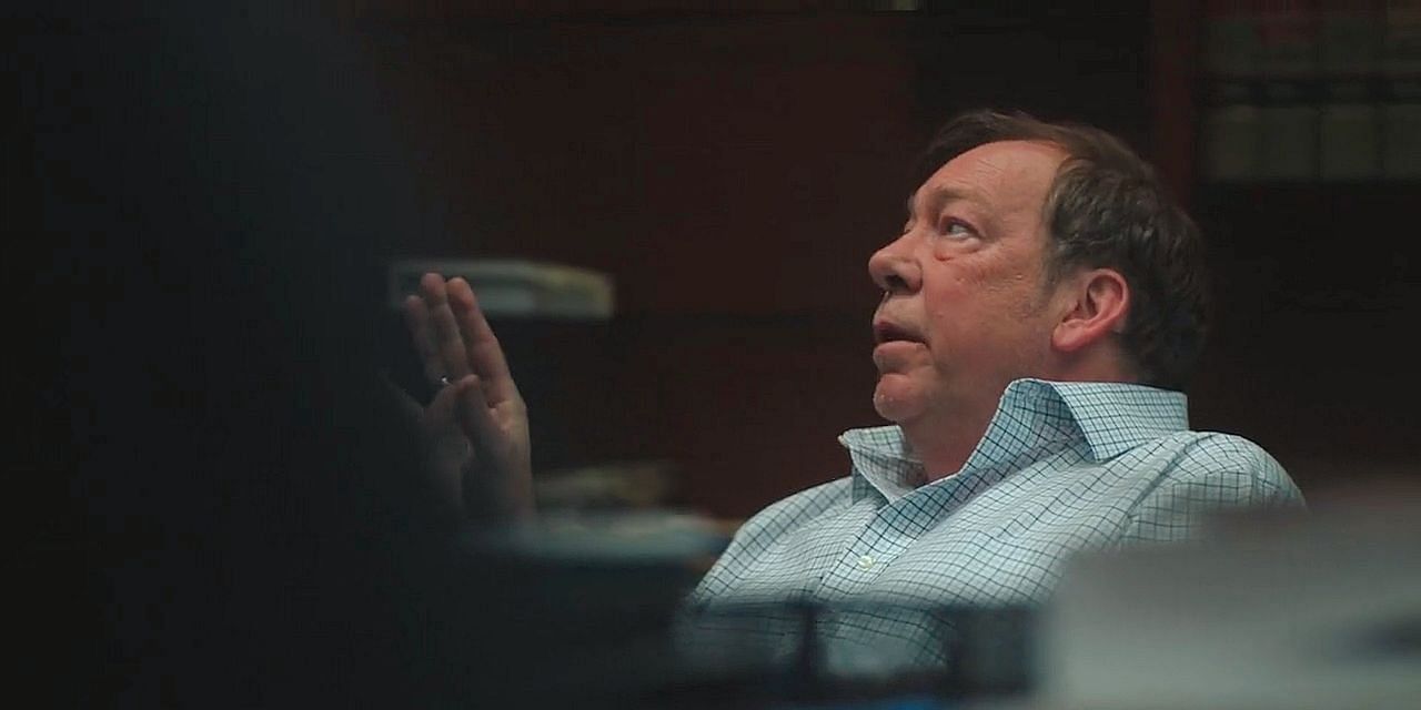 Bill Camp as Raymond Horgan in a still from Presumed Innocent (Image via Apple TV+)