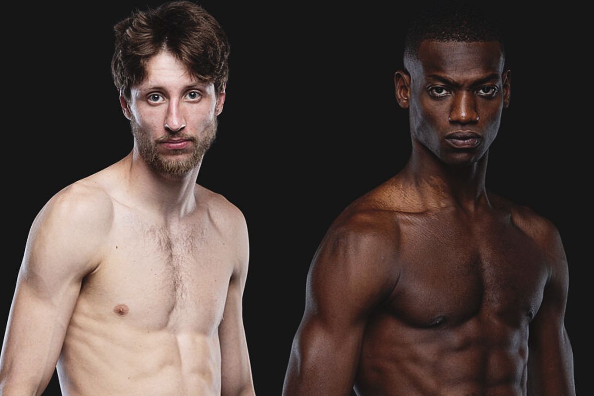 Luke Lessei (left) will do battle against Bampara Kouyate (right) on July 5. [Photos via: ONE Championship]