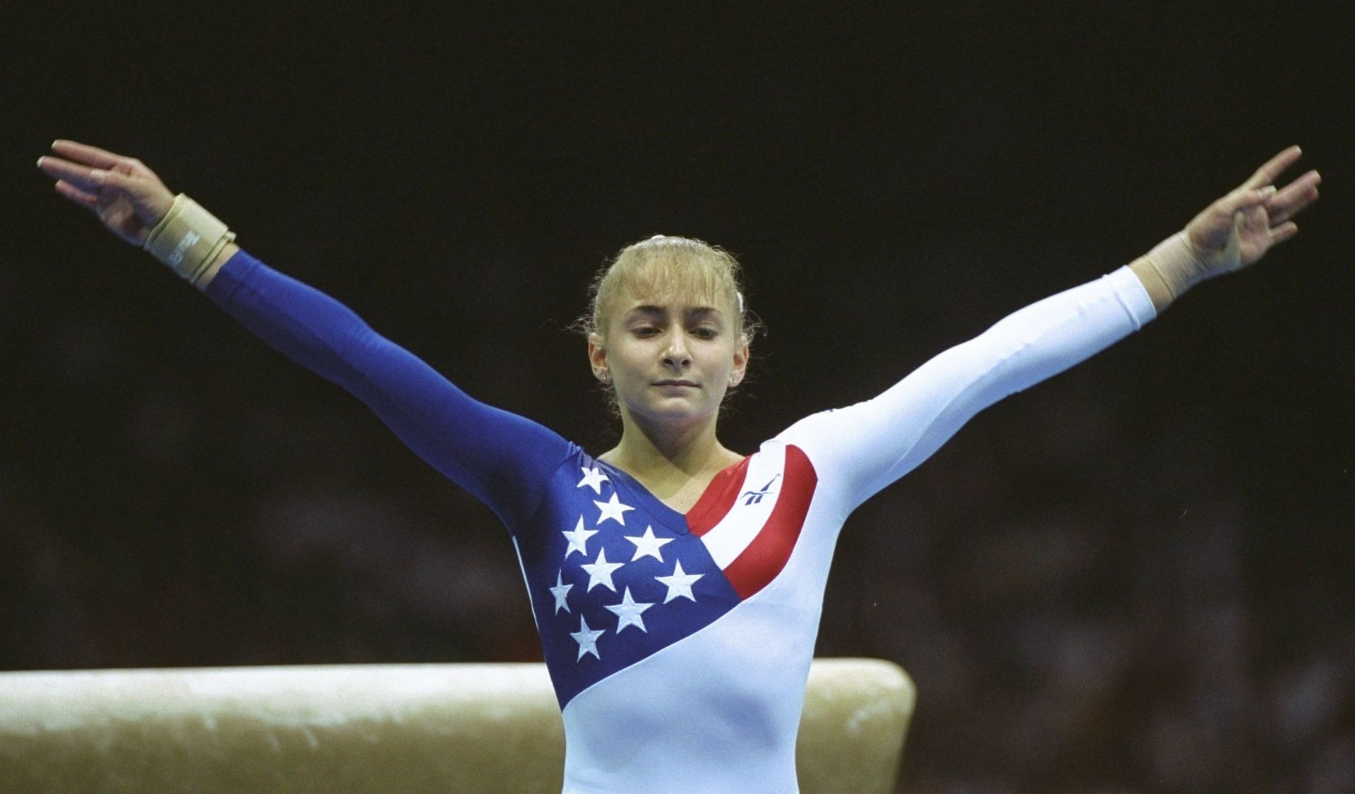 Shannon Miller in action [Image Source: Getty]