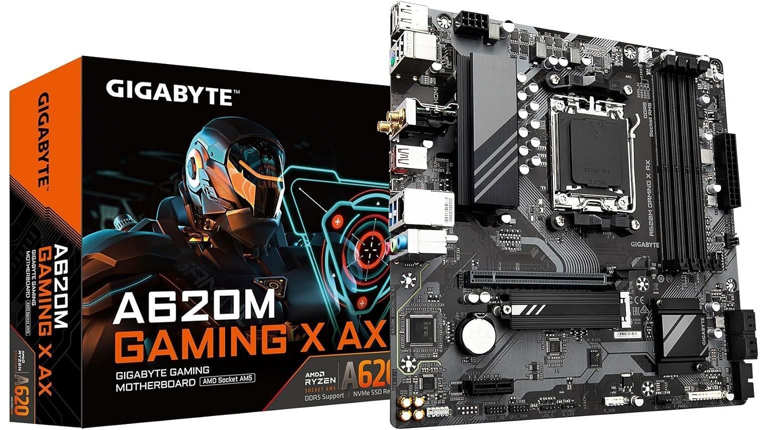 GIGABYTE A620M GAMING X motherboards (Image via GIGABYTE)