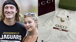 Trevor Lawrence’s wife Marissa shares luxurious Gucci gifts for baby daughter