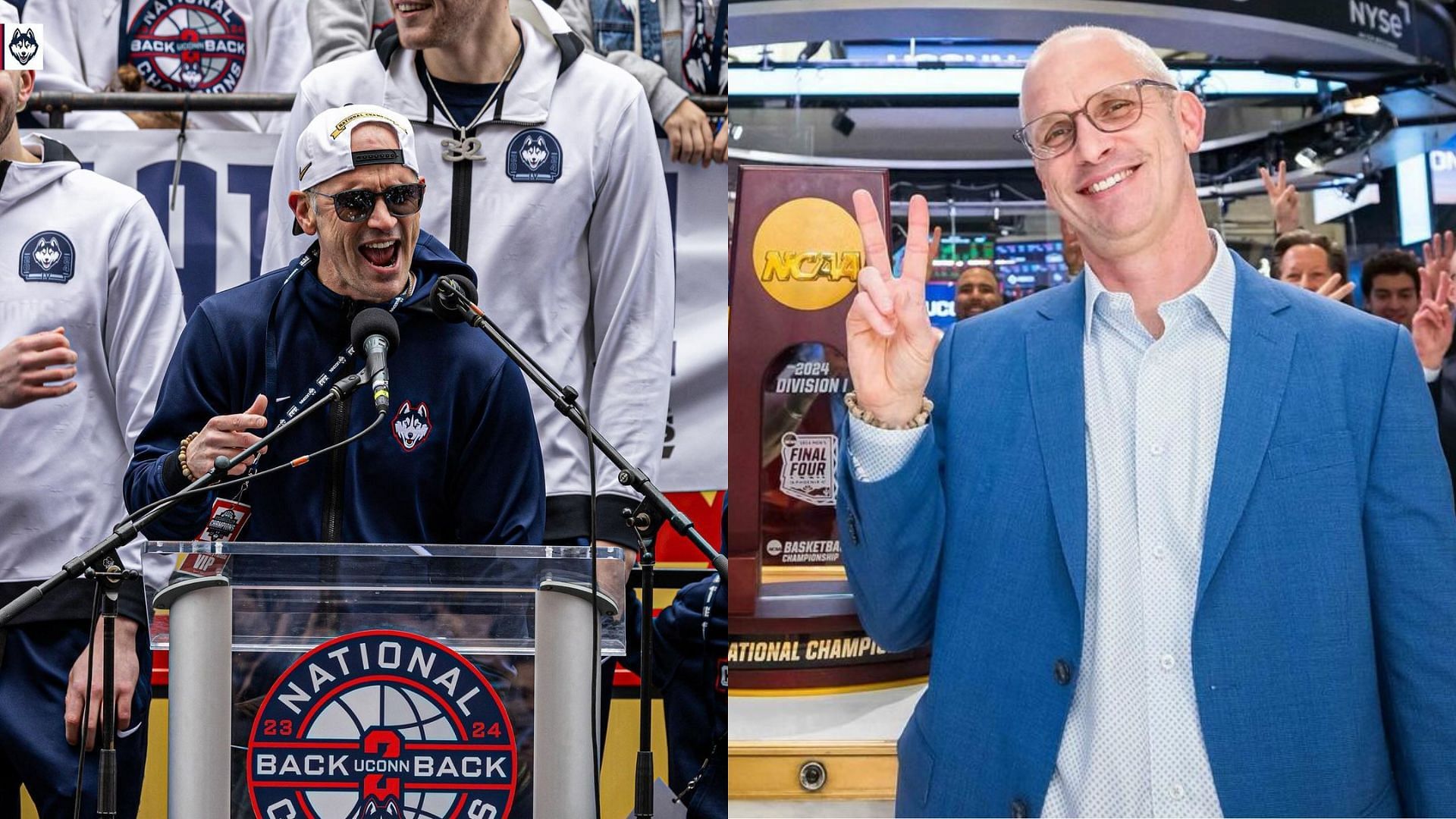 Dan Hurley will eye a three-peat next season [Credits: @coachdanhurley Instagram]