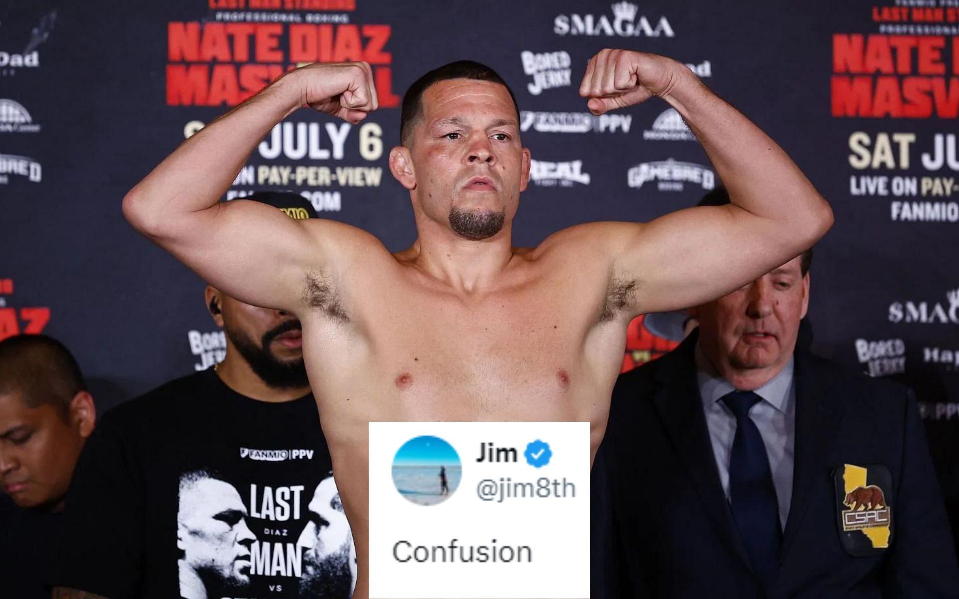 Fans react to Nate Diaz