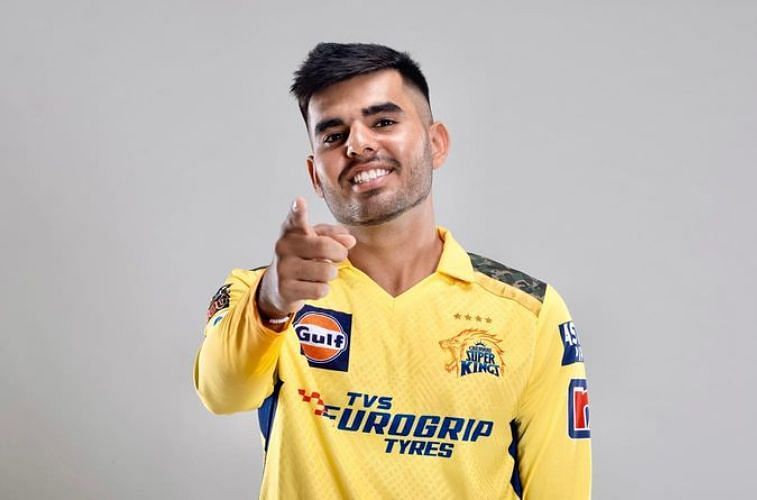 Nishant Sindhu in a photo shoot for Chennai Super Kings (Image Credits: Nishant Sindhu&#039;s Instagram)