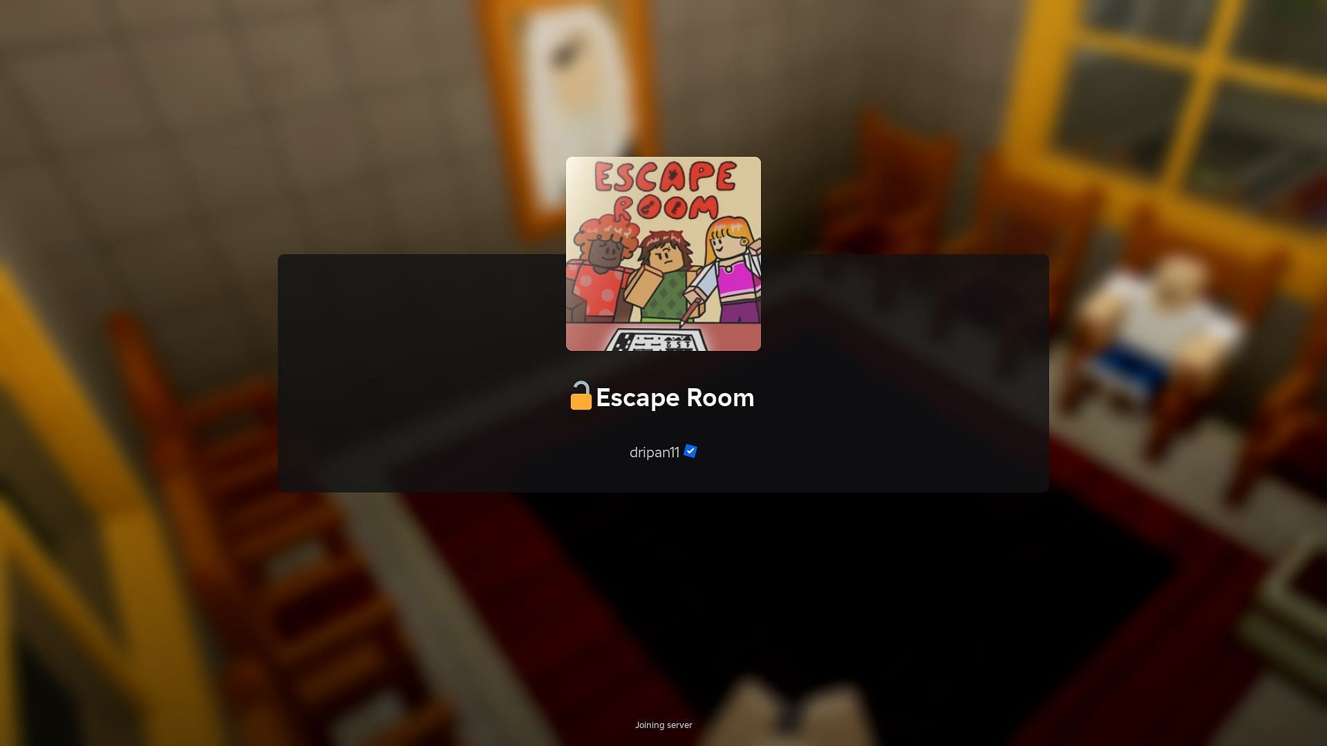 Roblox Escape Room