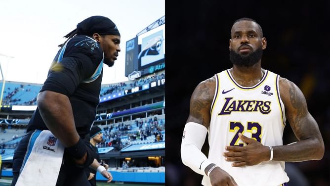 Cam Newton rips fan for leaking LeBron James' location after refusing to take picture - "Lame a*s ni**a"