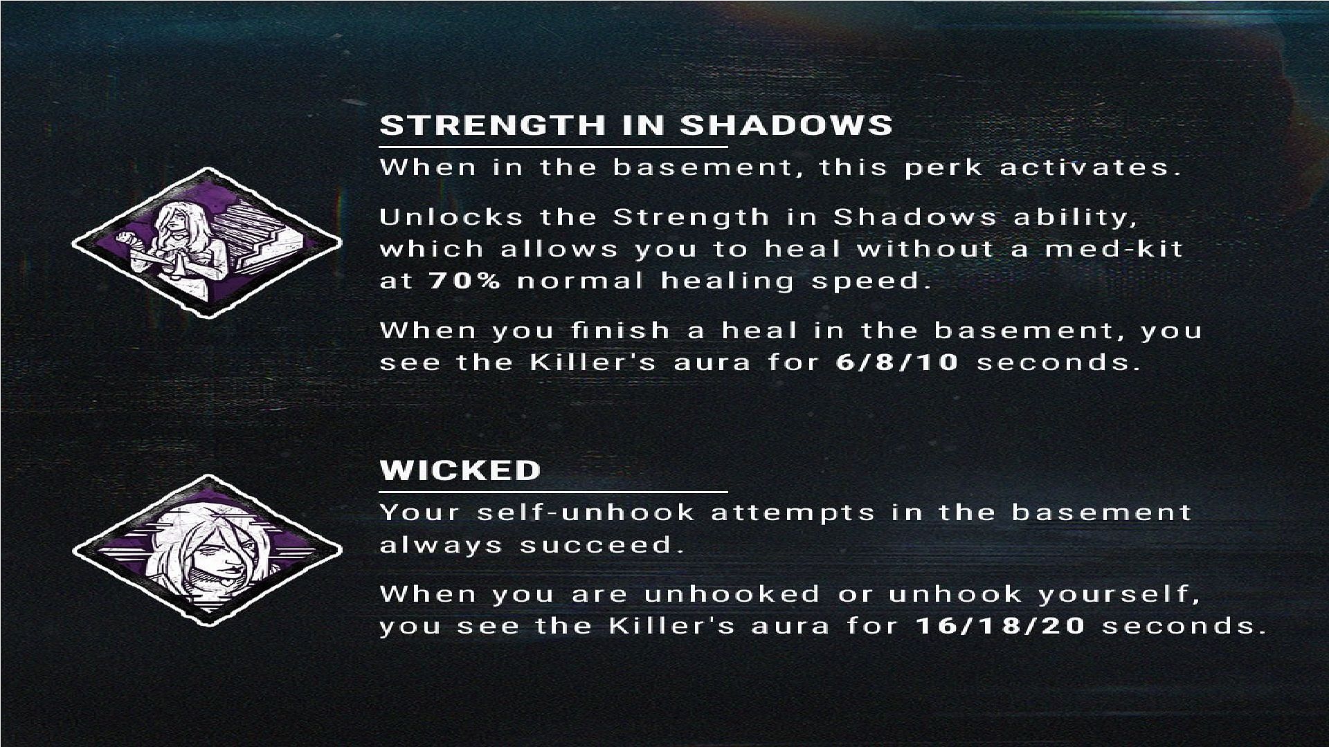 Some other unique perks to help the new character heal without a med-kit, and more (Image via Behaviour Interactive)