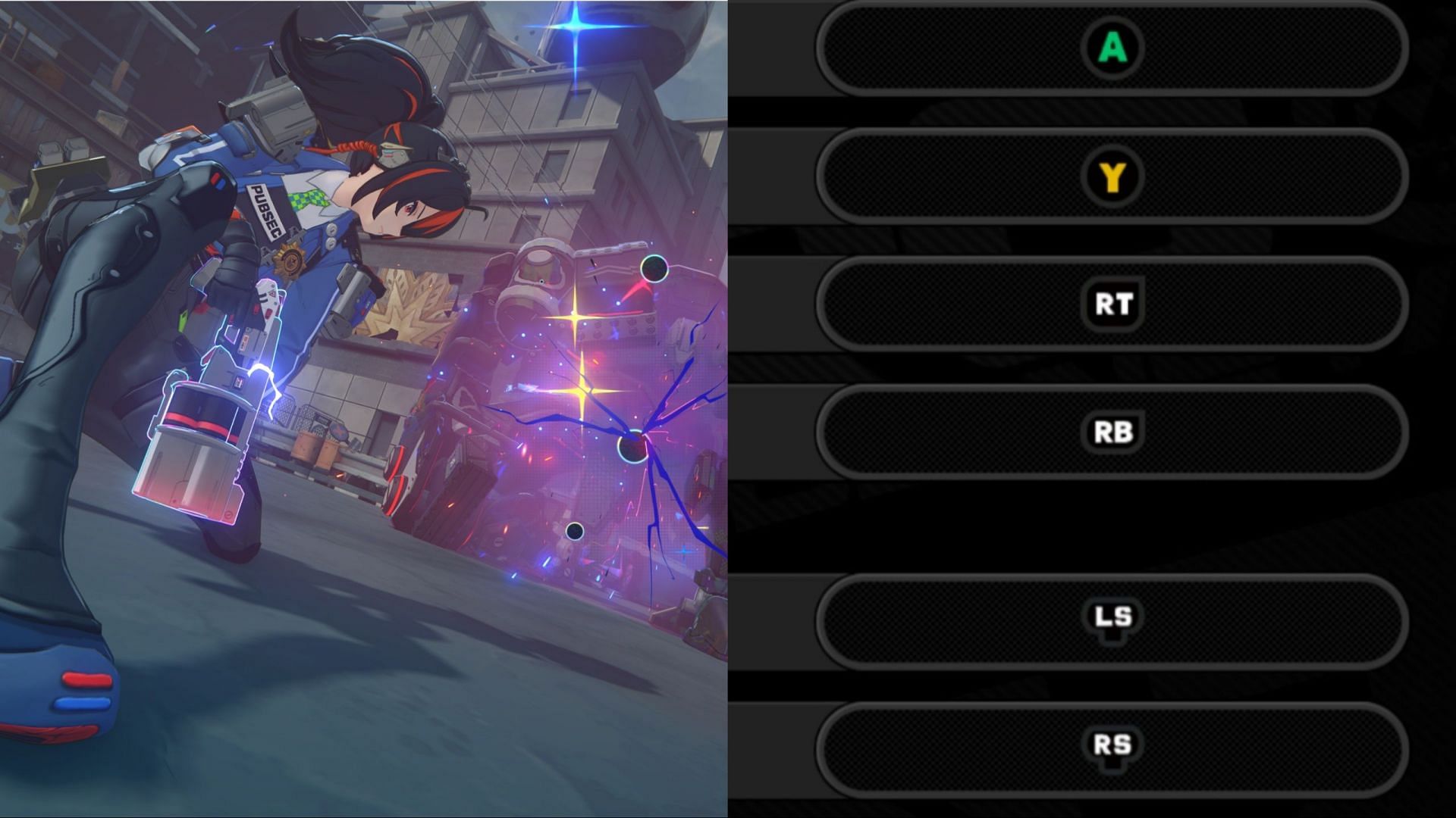 Zenless Zone Zero with Controller layout (Image via HoYoverse) 