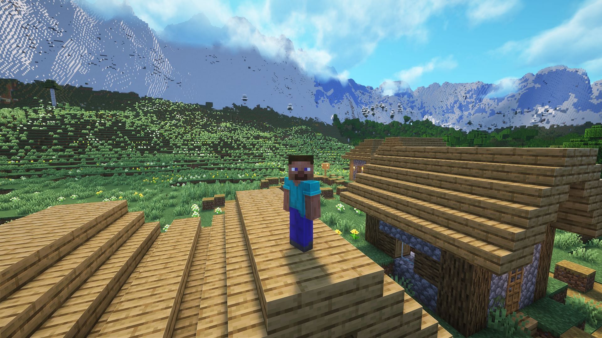 Minecraft shaders (Image via Mojang)