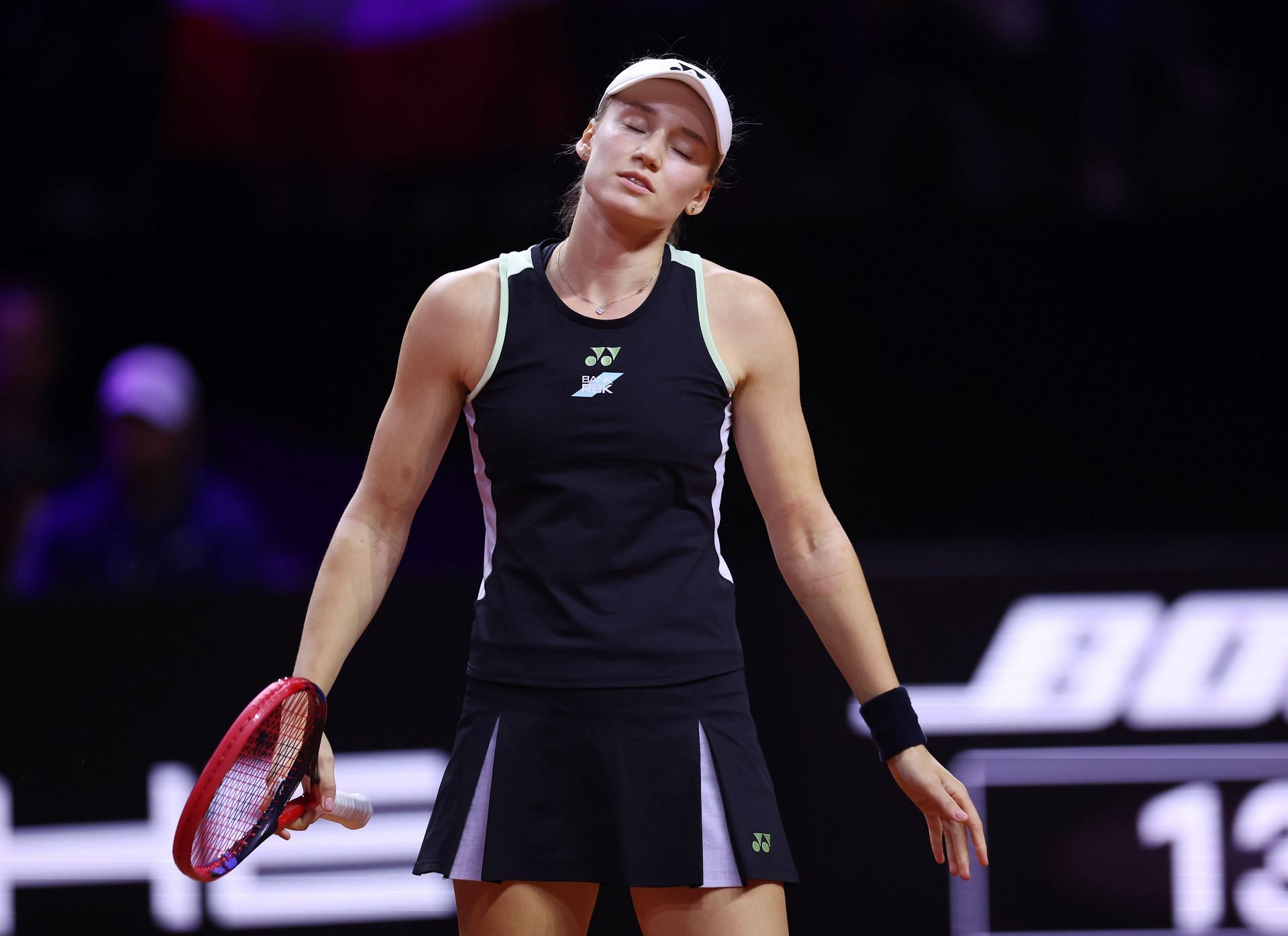 Elena Rybakina at the 2024 Porsche Tennis Grand Prix Stuttgart (Source: Getty)