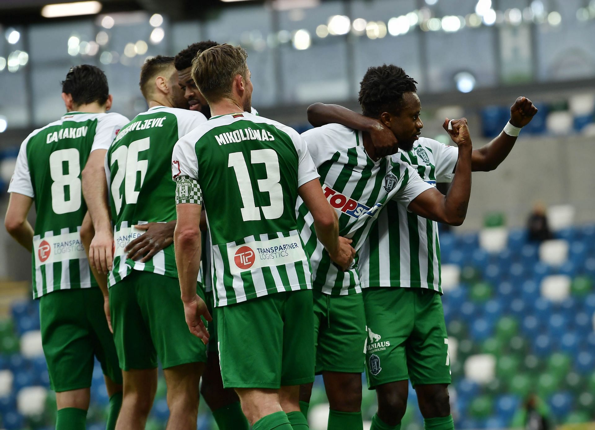 Linfield v Zalgiris - UEFA Champions League 2021/22 First Qualifying Round Second Leg