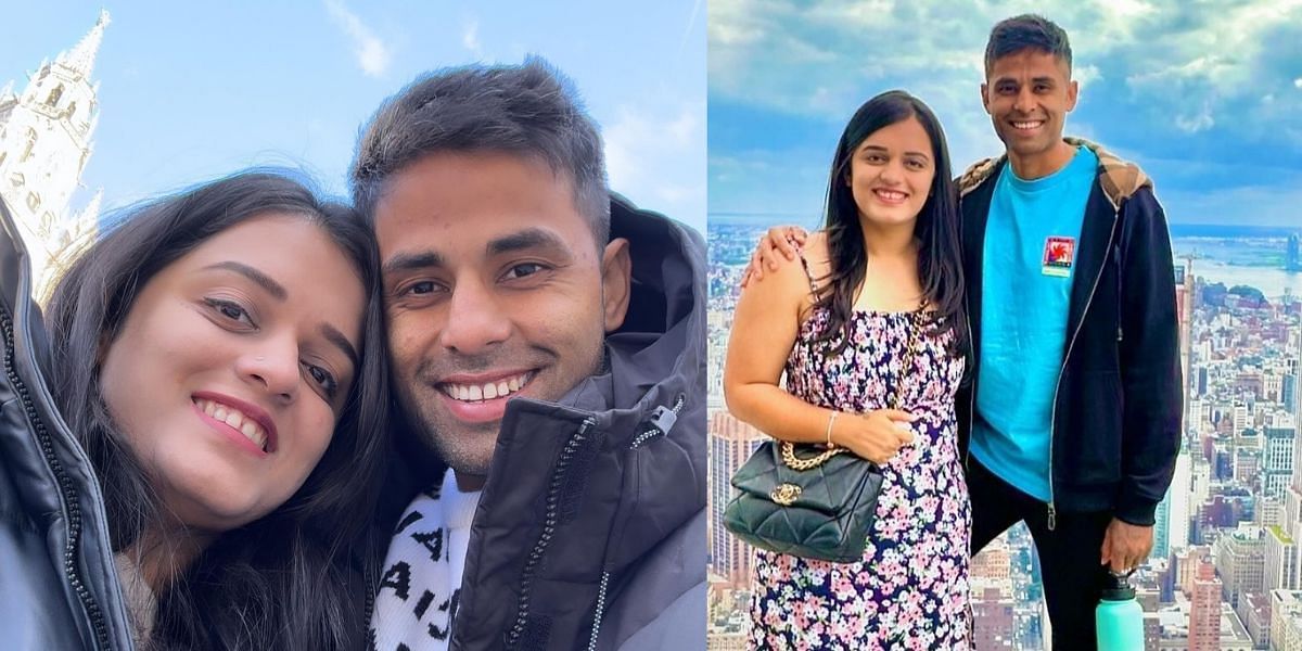 Surya Kumar Yadav and Her Wife Devisha Shetty
