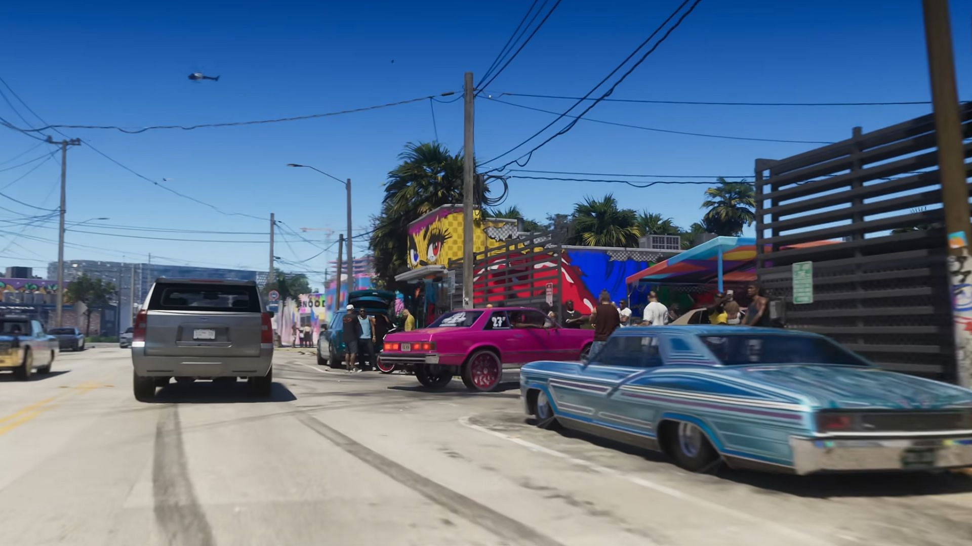 The first trailer has already confirmed numerous cars that will appear in the game (Image via Rockstar Games)