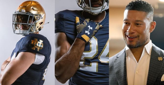 IN PHOTOS: Marcus Freeman’s Notre Dame football releases stunning new uniforms ahead of 2024 CFB season