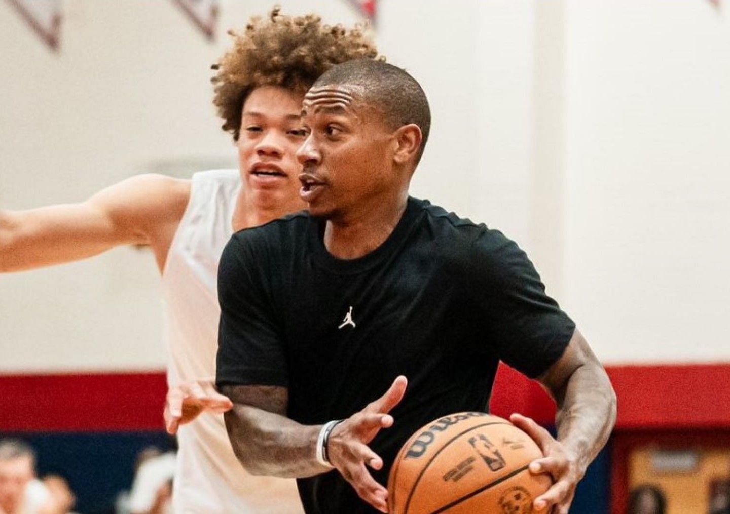 2x All-Star Isaiah Thomas works out for Bucks. (Photo from Isaiah Thomas