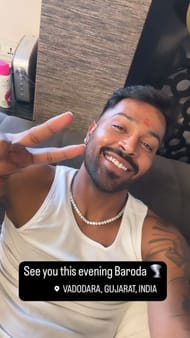 Hardik Pandya. (Image Credit: Hardik Pandya Instagram)
