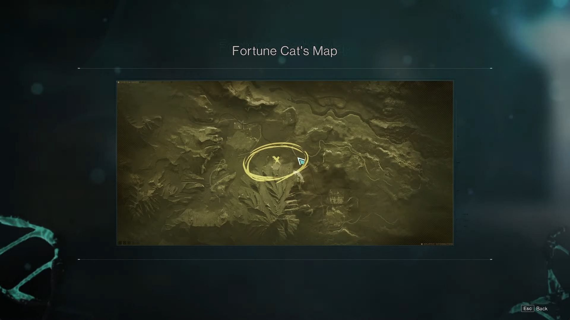 The Fortune Cat&#039;s Map in Once Human (Image via NetEase, YouTube/@DaOpa)