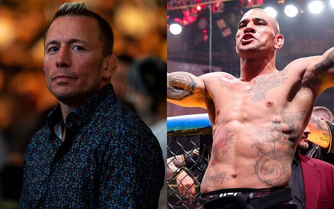 Georges St-Pierre discusses what he believes Alex Pereira needs to do before moving to heavyweight: "He needs to answer that"