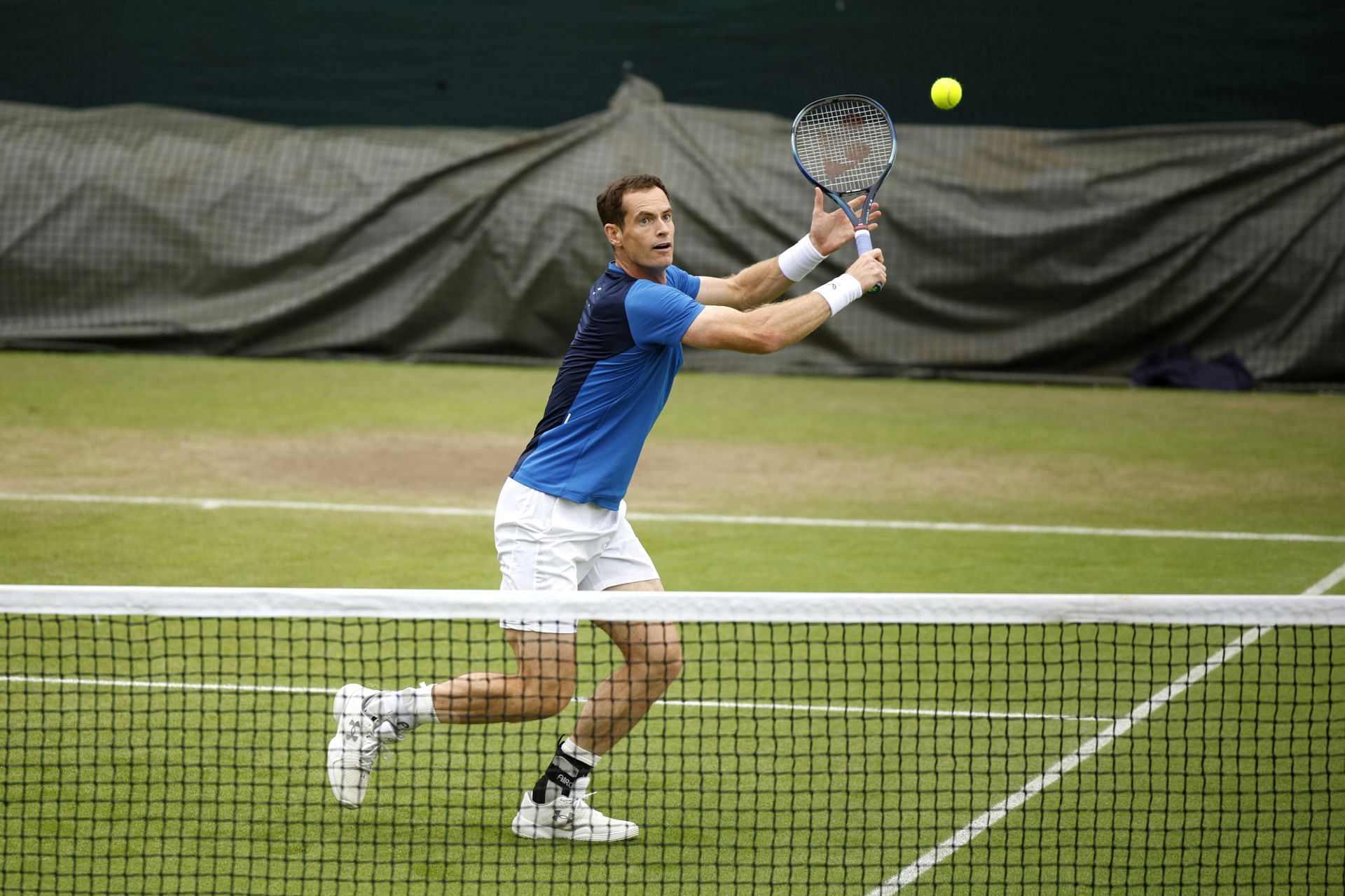 Andy Murray at the 2024 Wimbledon. (Photo: Getty)