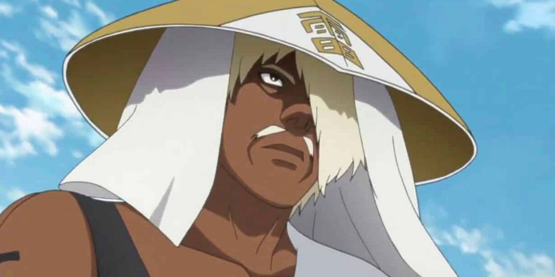 Darui as seen in the anime (Image via Studio Pierrot)