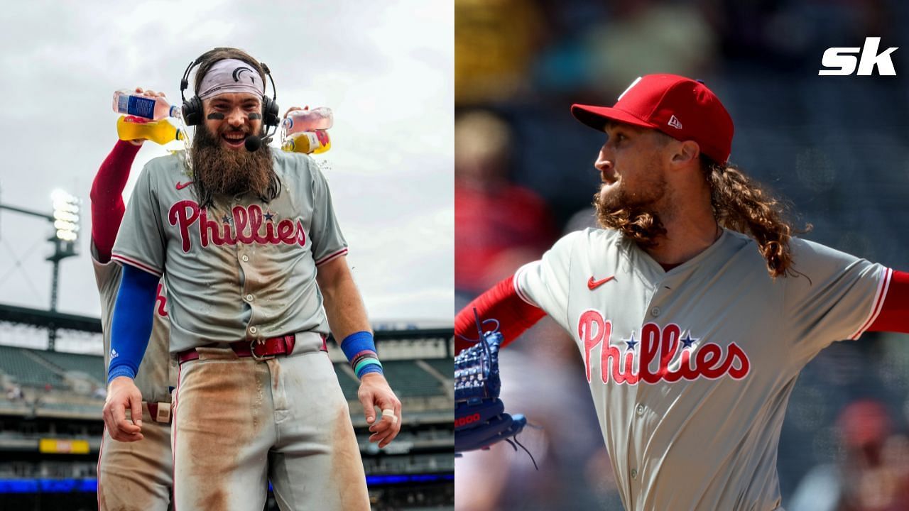 Phillies star Brandon Marsh reveals that Matt Strahm&rsquo;s dad cuts his hair