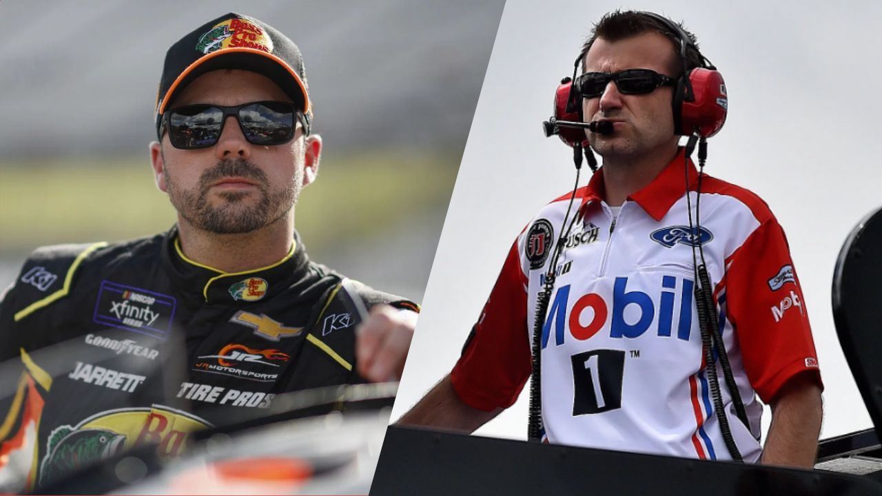 Josh Berry(L) and his SHR Crew Chief Rodney Childers(R) (via GETTY/IMAGN) 