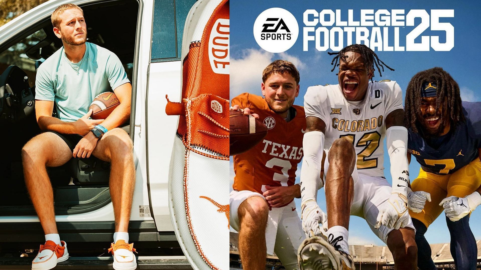 Quinn Ewers on being the cover photo of EA CFB 25