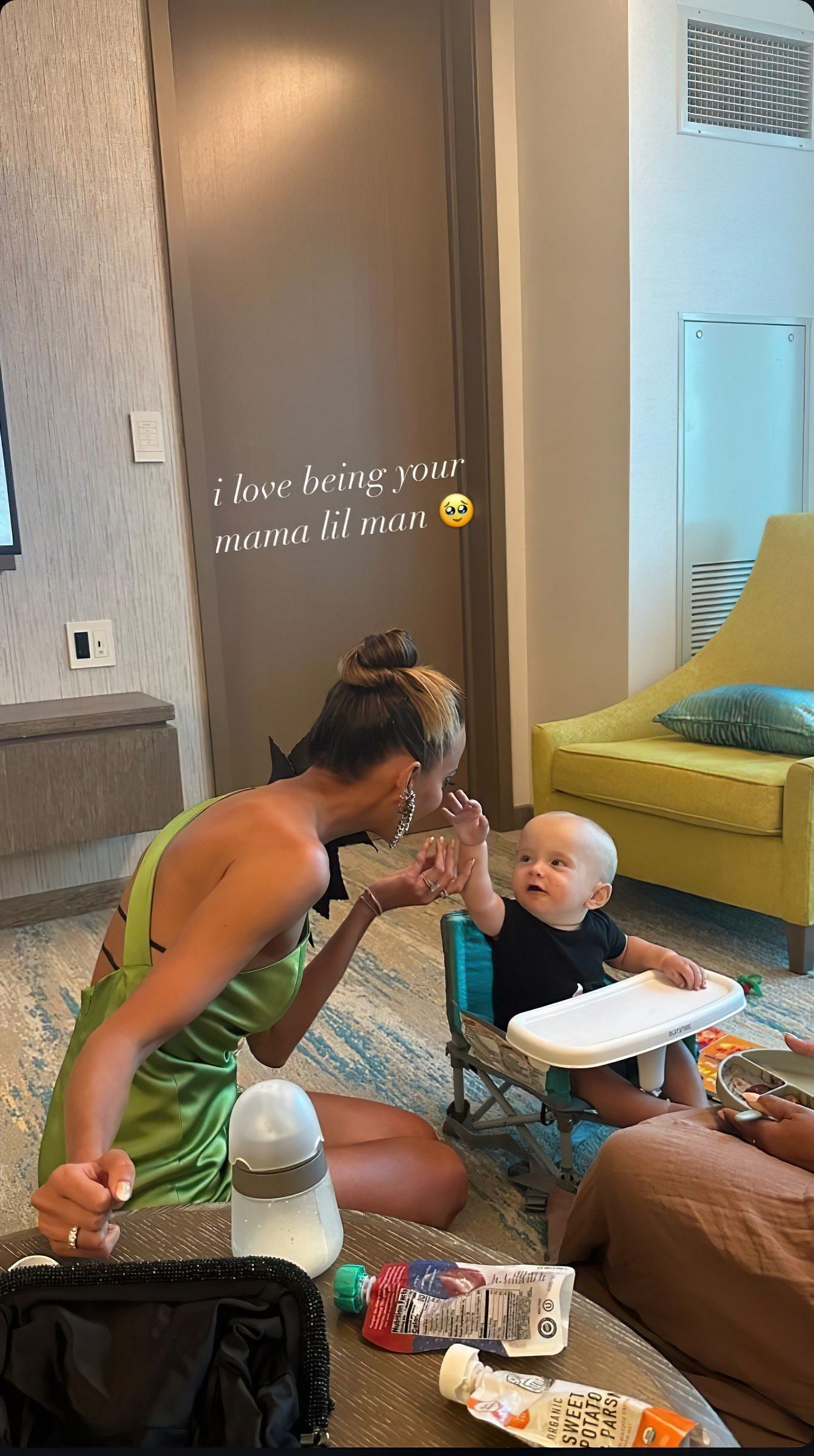 Jena Sims shares an image of her with her son (Image via Instagram @jenasims)