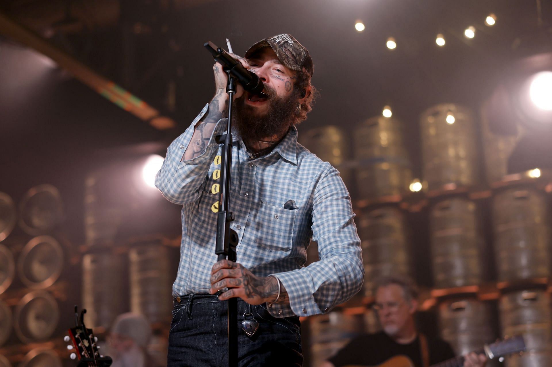 9x RIAA diamond-certified, GRAMMY&reg; Award-nominated phenomenon Post Malone rocks out at Nashville