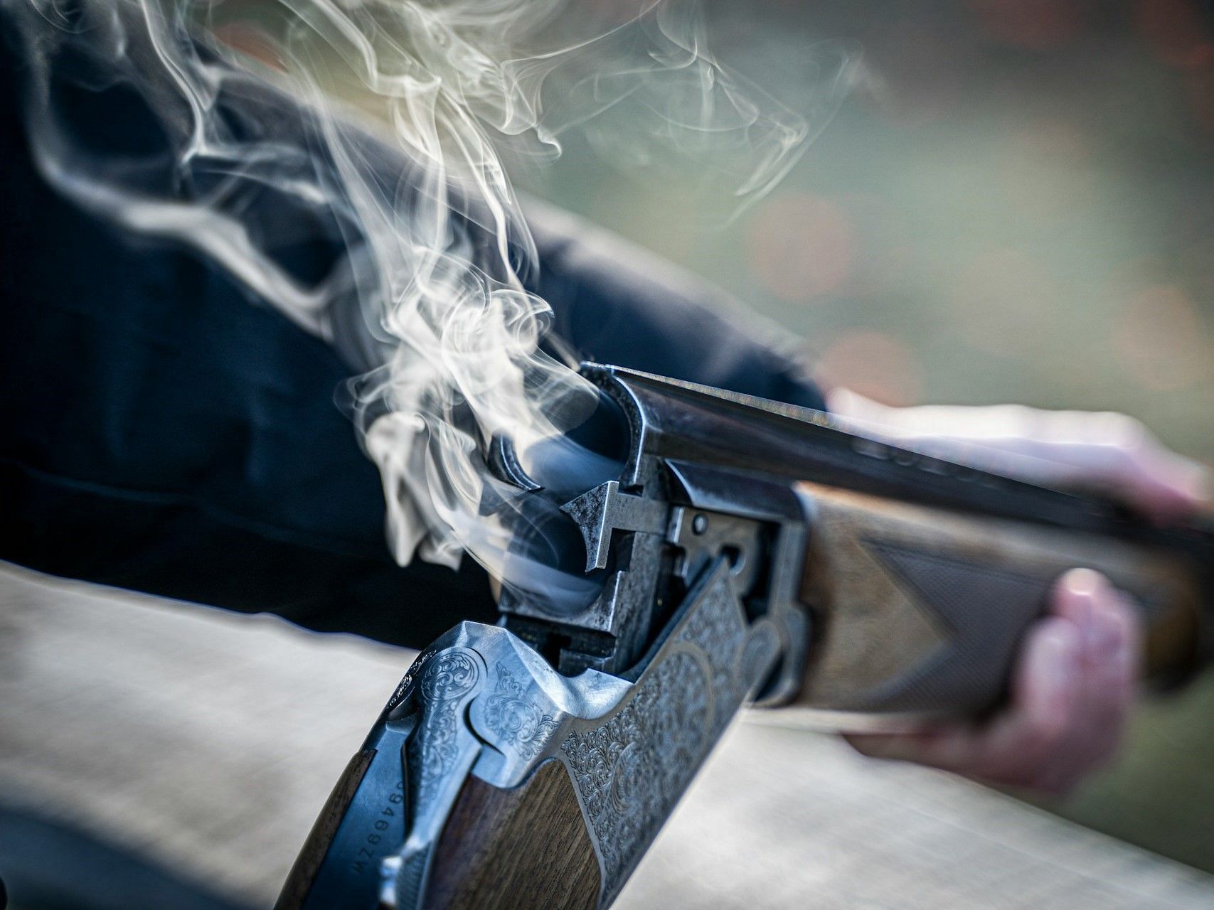 Steven Rios had bought a shotgun (Image via Unsplash/William Isted)