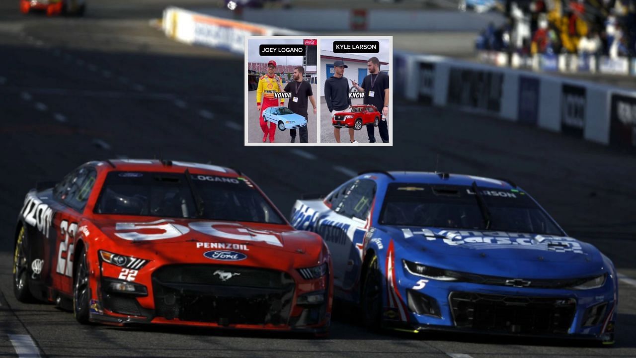 NASCAR drivers revealed their first road car in an interview. (Image source - Getty &amp; Instagram/@chat.us.up)