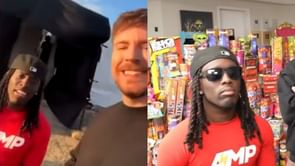 Kai Cenat and MrBeast reveal that a replica room was used for fireworks scene