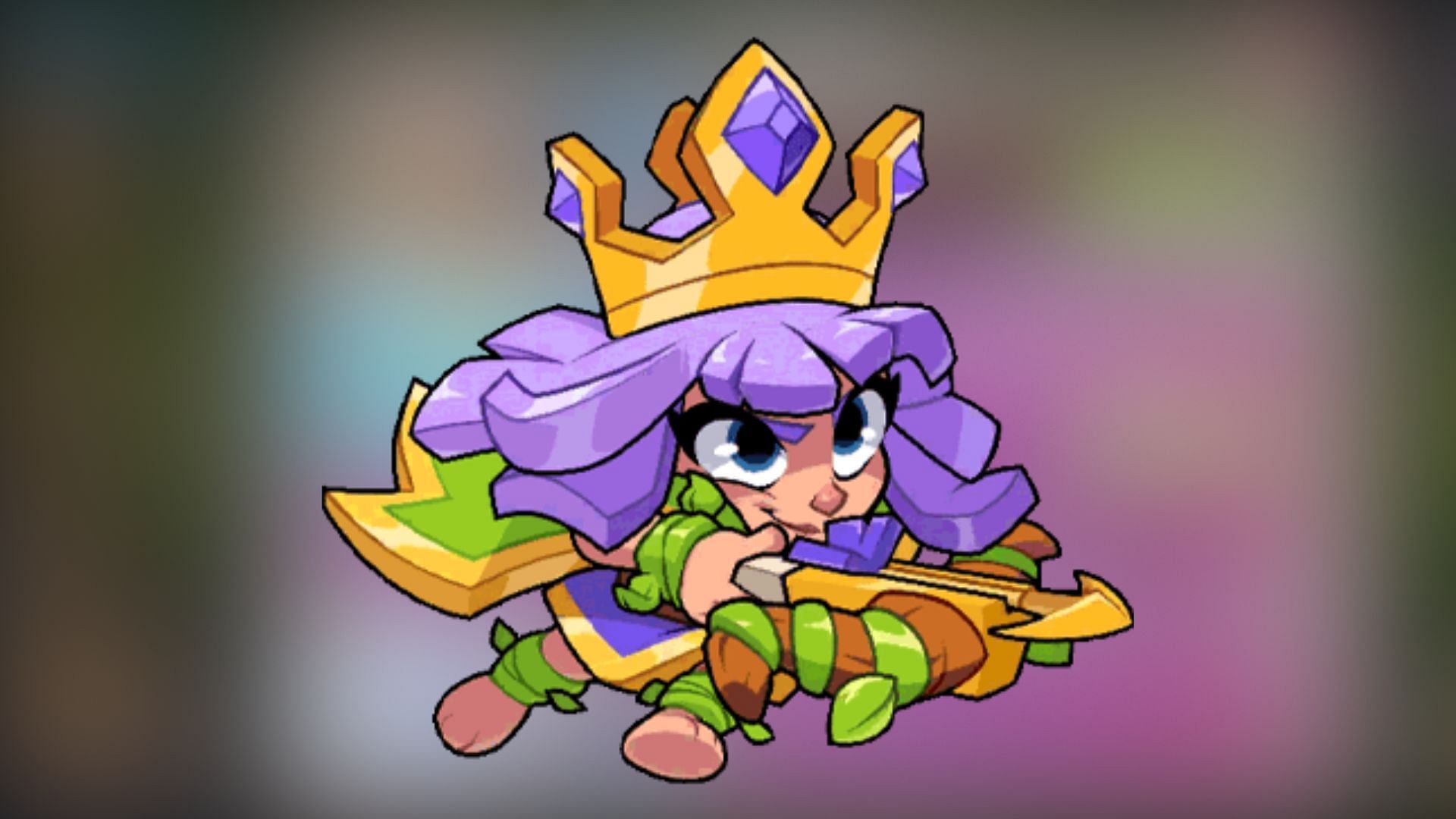 Baby Archer Queen helps ranged units around her to attack faster (Image via SuperCell)