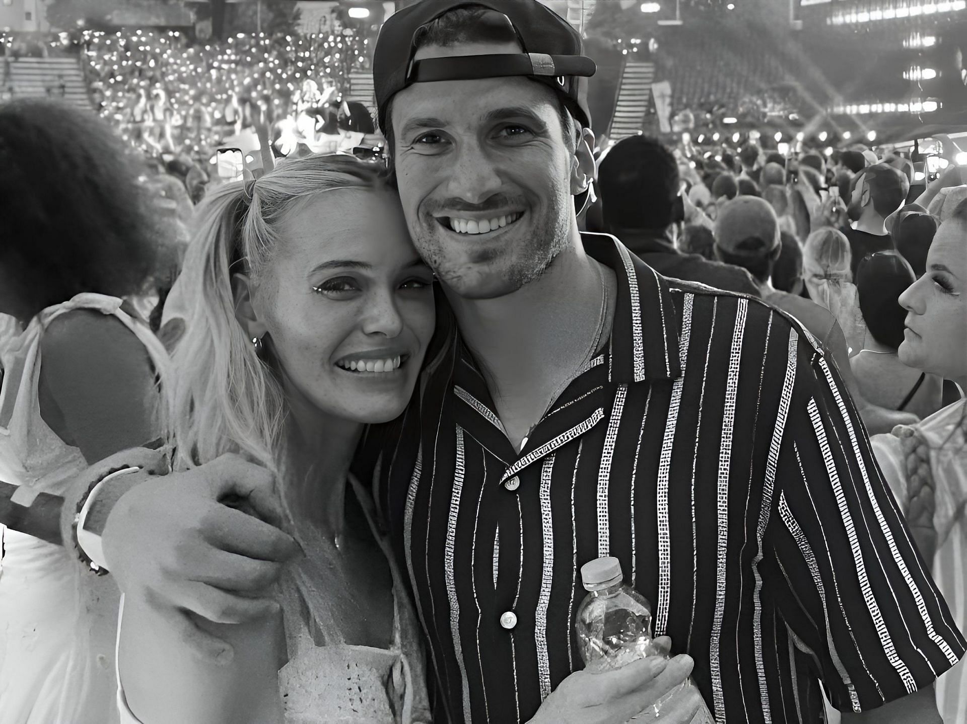 Roman Josi and wife Ellie Ottaway meet unexpected guest at Taylor Swift