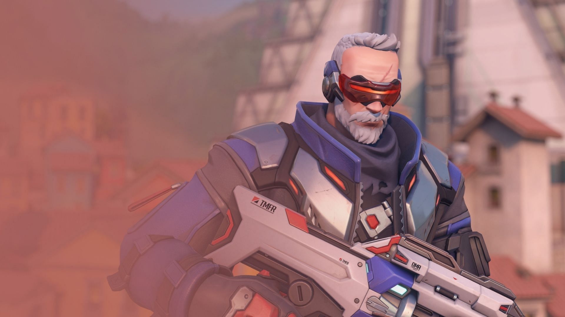 Soldier76 is one of the easiest Hitscan Heroes (Image via Blizzard)