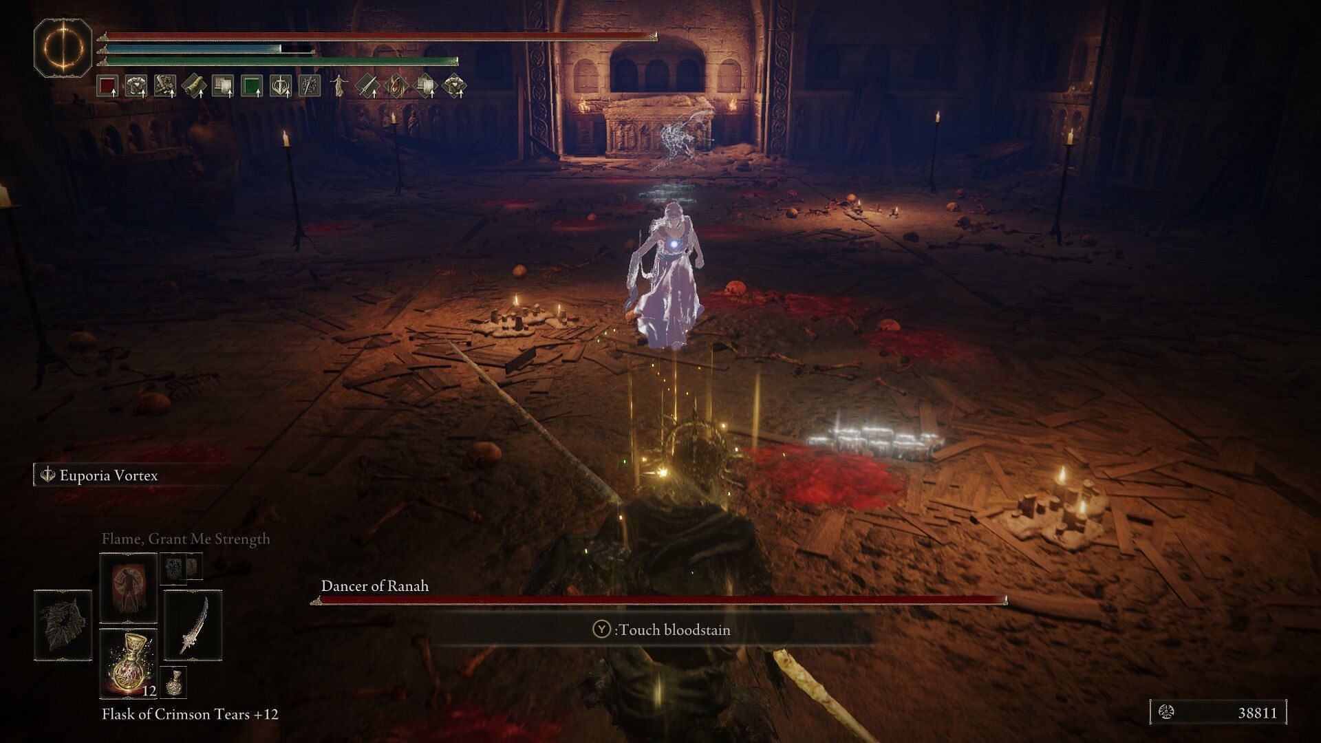 Dancer of Ranah is one of the optional open-world bosses in Elden Ring Shadow of the Erdtree (Image via FromSoftware)