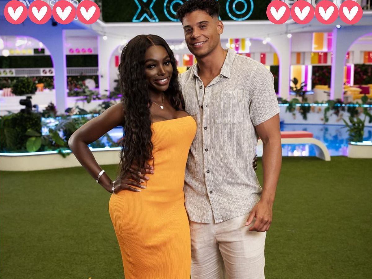 Jana and Kenny from Love Island USA season 6 (Image via Instagram/@loveislandusa)