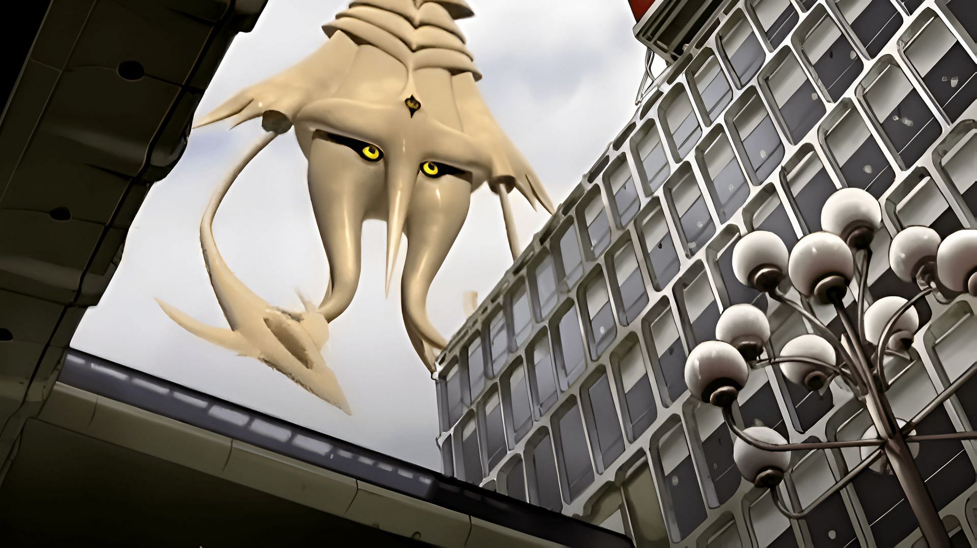 The monster as seen in the anime (Image via Idea Factory)