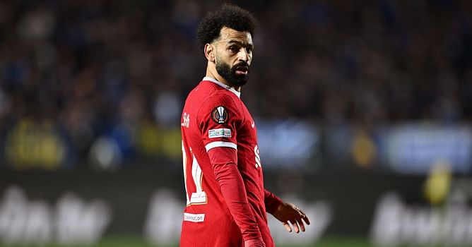 “What the F***” - La Liga club share X-rated tweet after seeing Mohamed Salah posing with their shirt alongside ex-Liverpool teammate