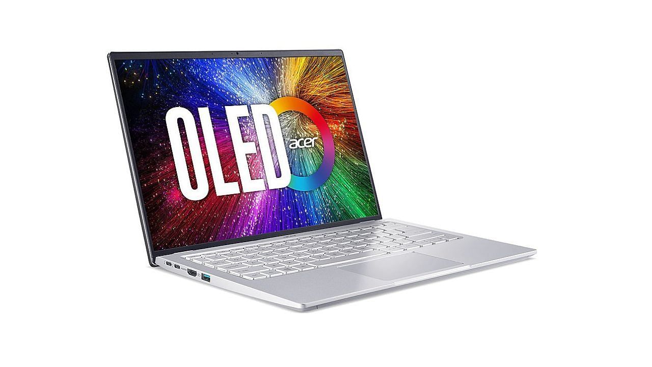 Best laptops with Intel Iris XE graphics: Acer Swift 3 OLED (Image via BestBuy)