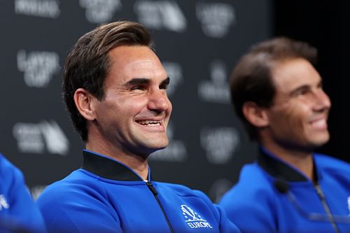 Roger Federer at Laver Cup 2022 (Source: GETTY)