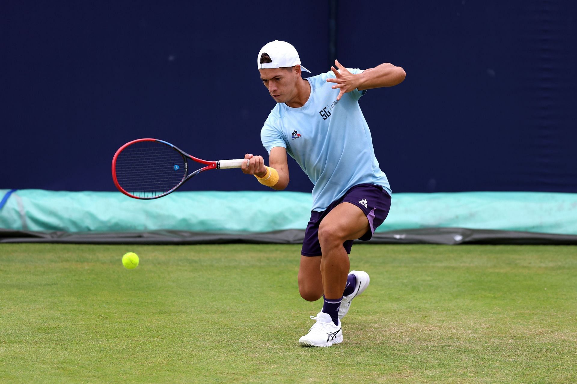 Sebastian Baez practicing ahead of the cinch Championships (Source: Getty)