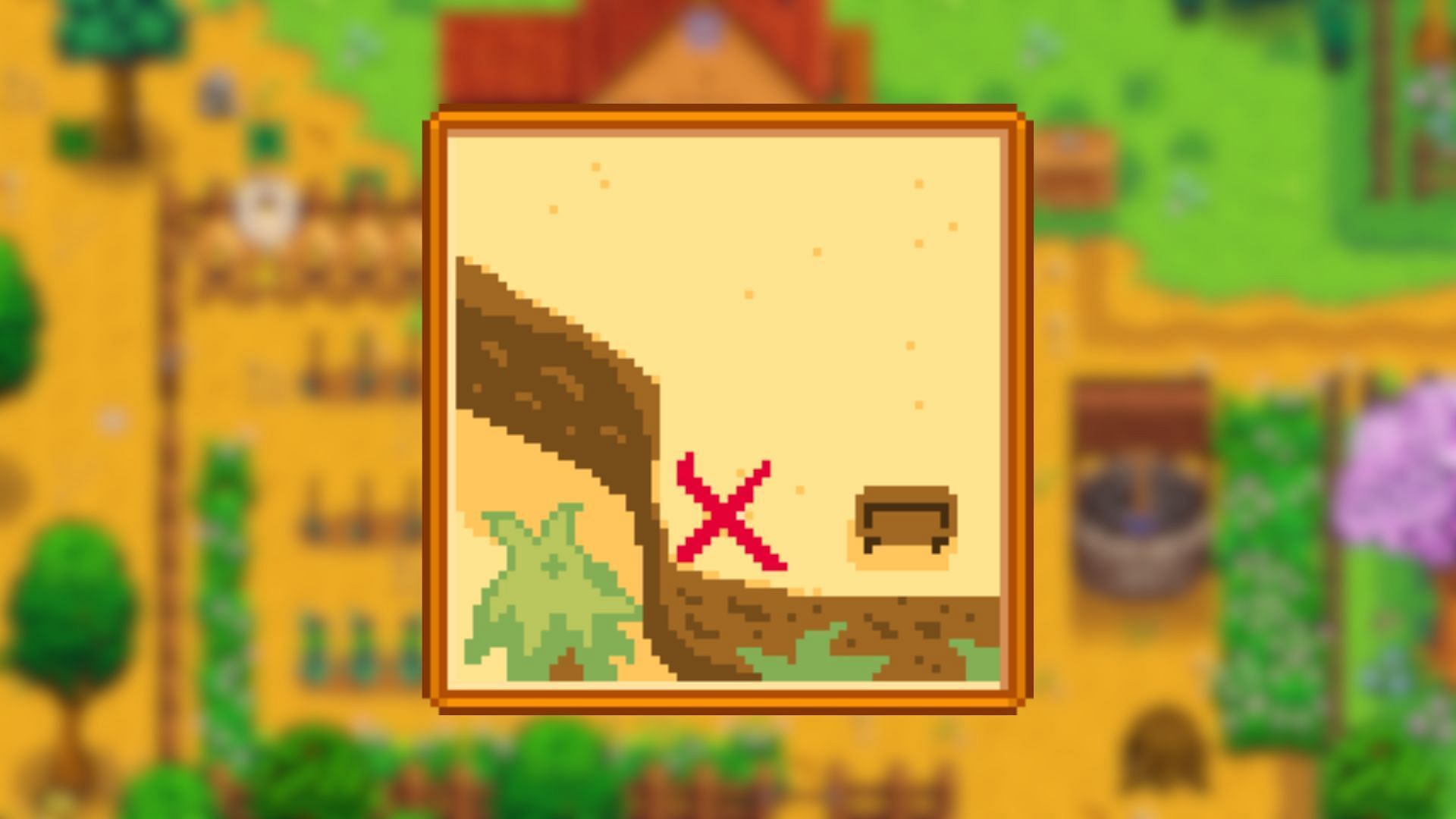 This map area is located at the south of Calico Desert (Image via ConcernedApe)