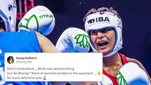 "Just Air Boxing" - Fans express their disappointment after Jaismine Lamboria's early exit from Paris Olympics 2024