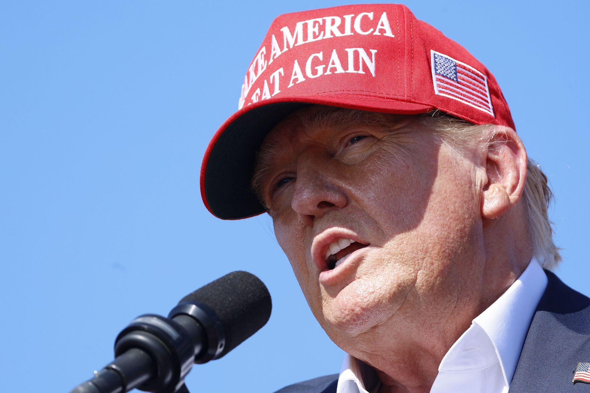 Former President Donald Trump makes a brief appearance in The Little Rascals(Image via Getty)