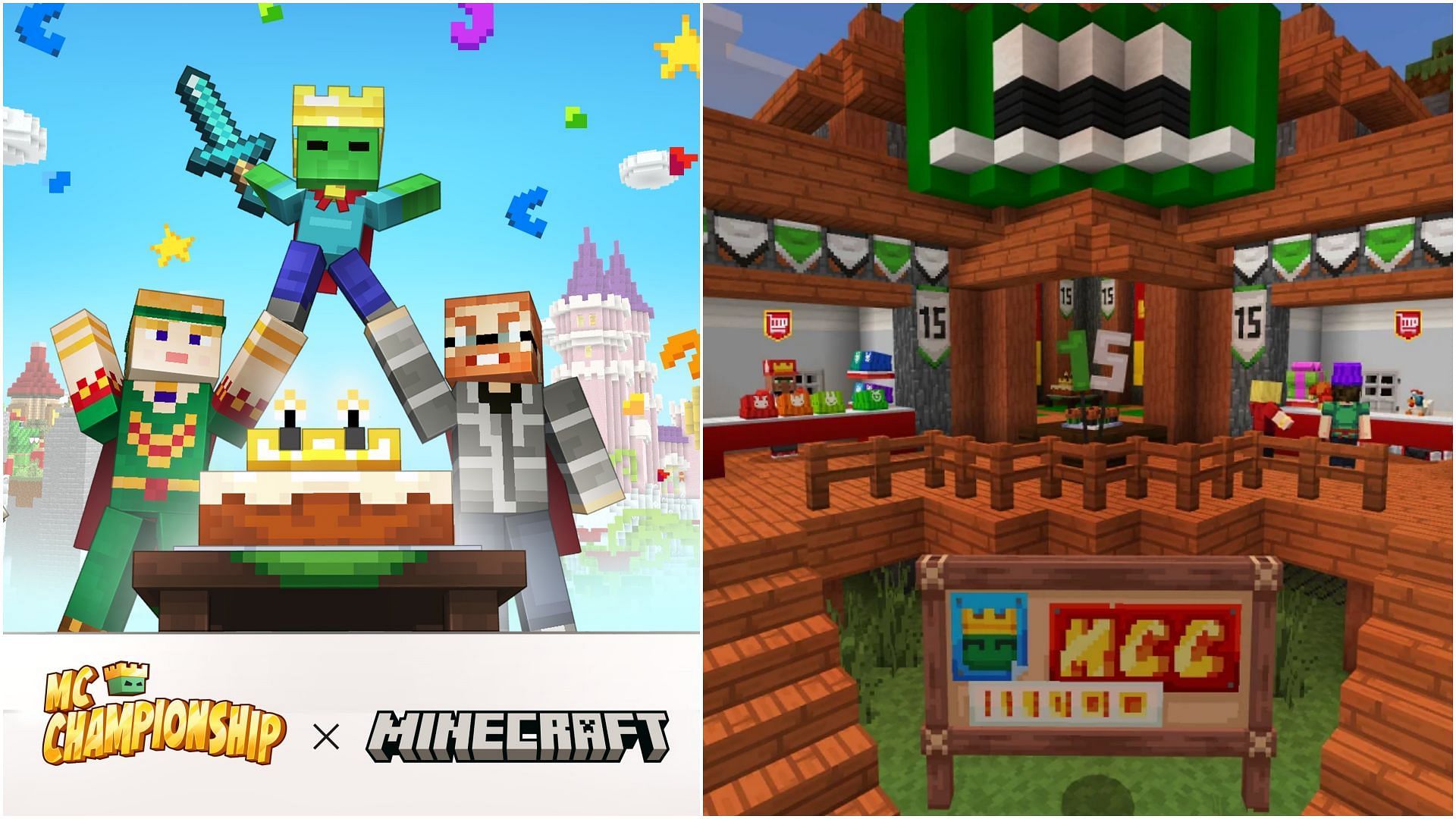 Minecraft celebrating 15th anniversary with MCC collaboration (Image via Mojang Studios)