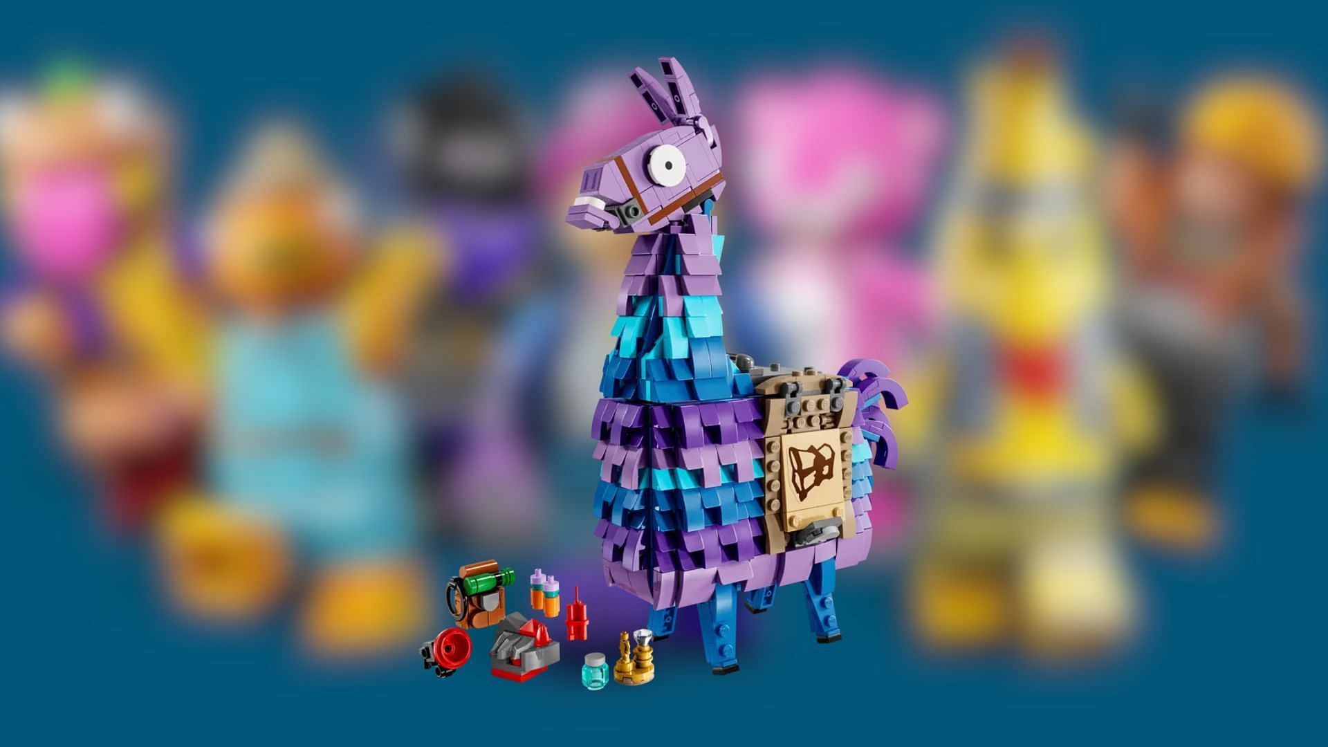 The LEGO Supply Llama (Image via The LEGO Group)