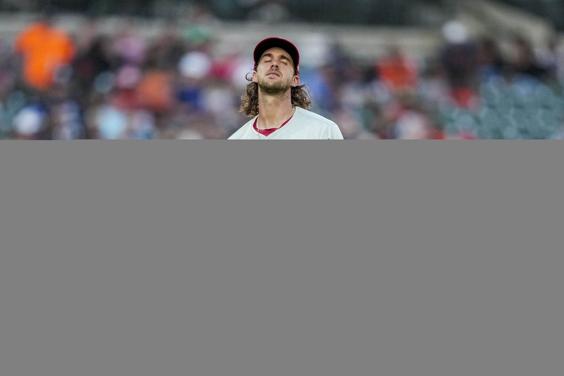 Aaron Nola may not get seven strikeouts today (Getty)