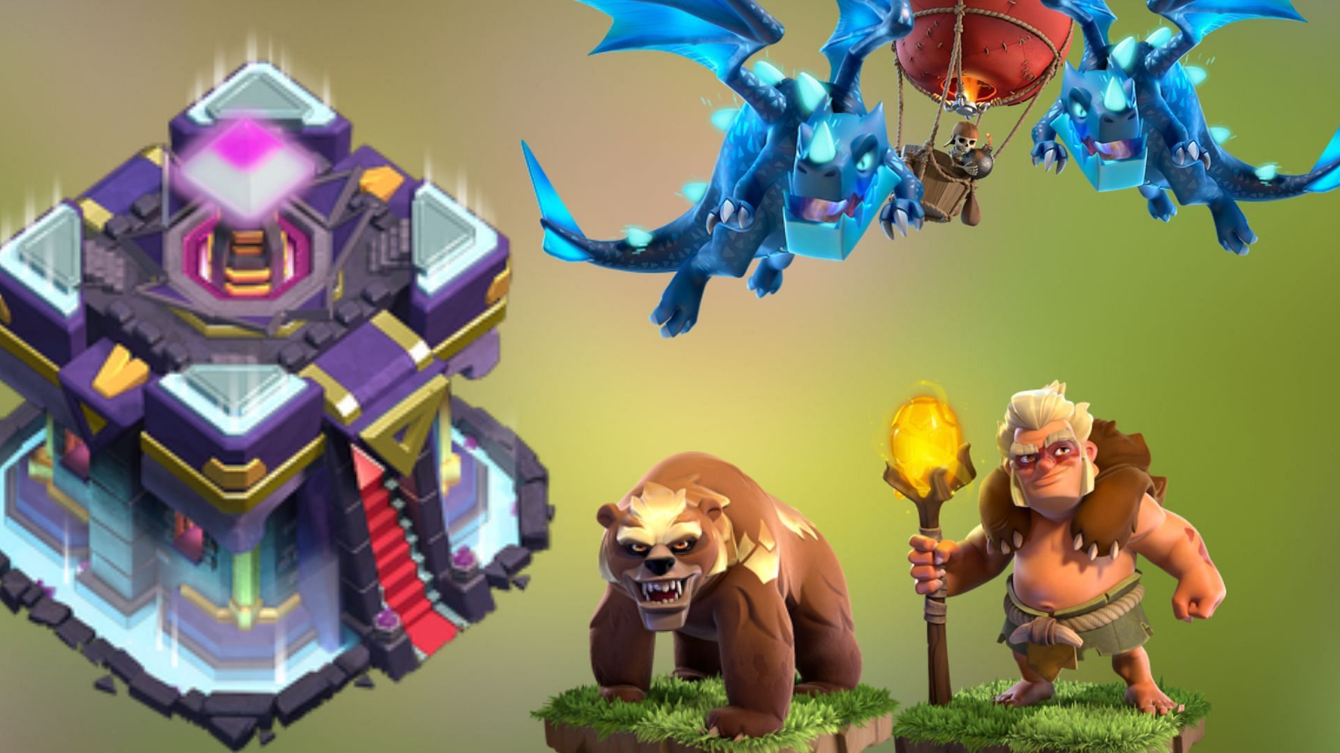 Druid Electro DragLoon attacking strategy (Image via SuperCell)